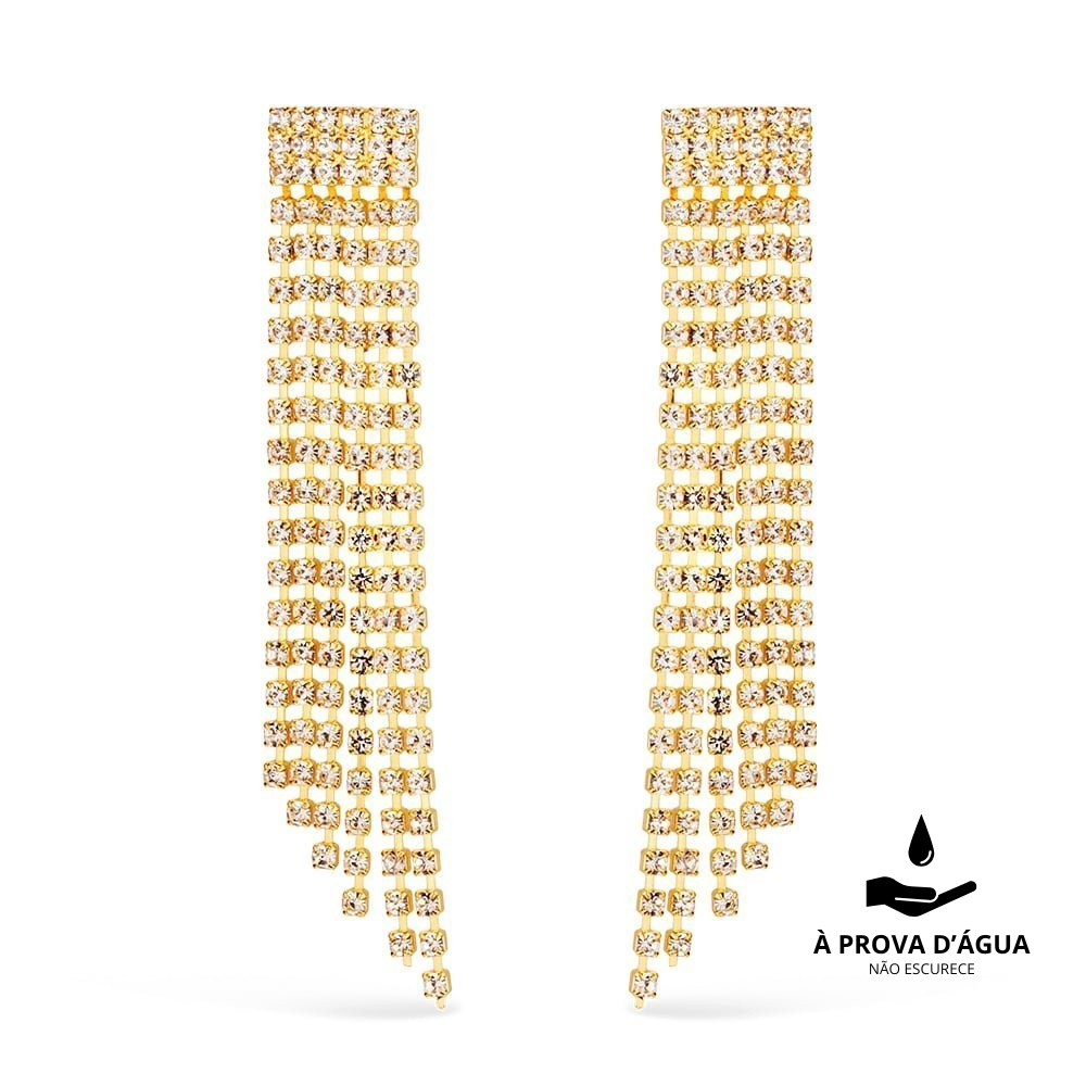 Zyra Rhinestone Earrings